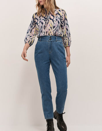 LE THYLANE - Jean chino medium wash-2