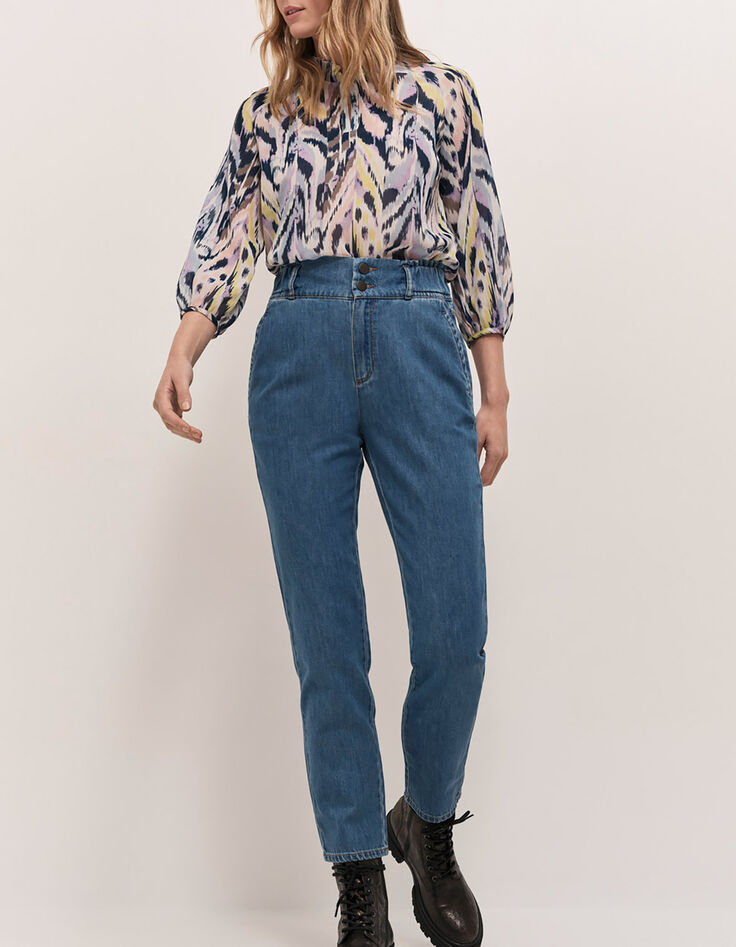 LE THYLANE - Jean chino medium wash-2