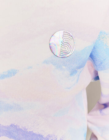 MARCUS - Sweat &eacute;cru molleton motif tie and dye-2