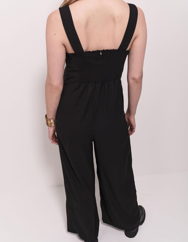 ROSS - Combinaison-pantalon large noire-2 ROSS - Combinaison-pantalon large noire-2