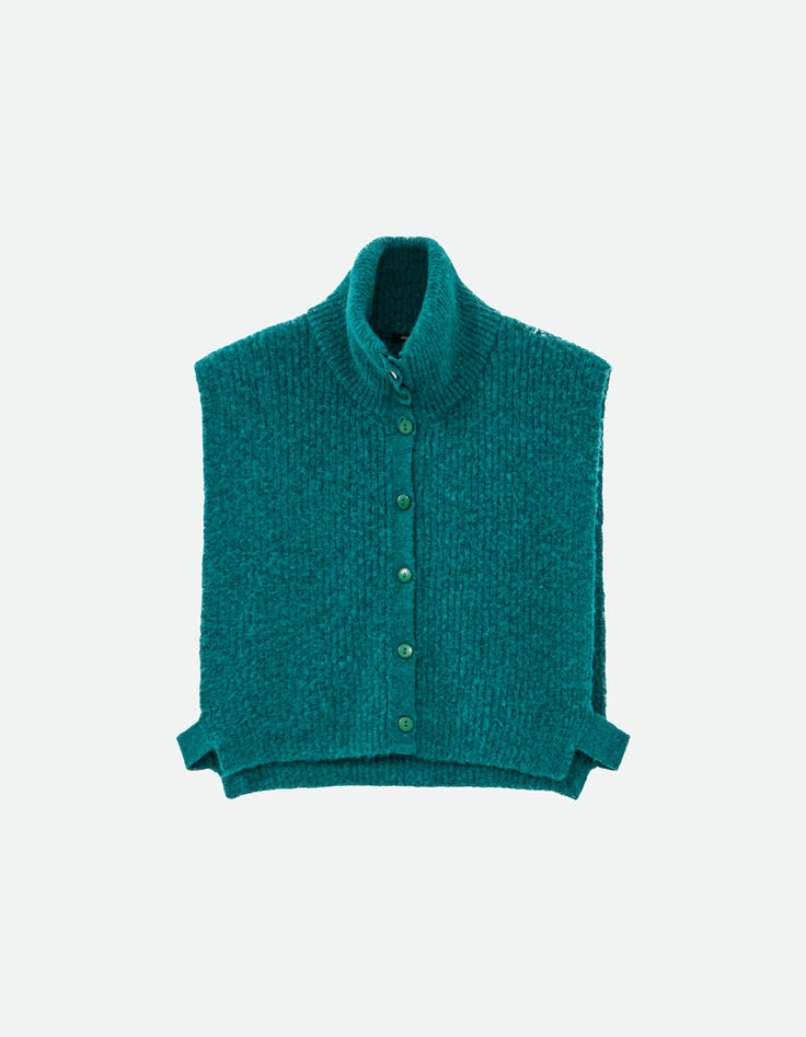 ANGIE  - Col camionneur evergreen tricot-6
