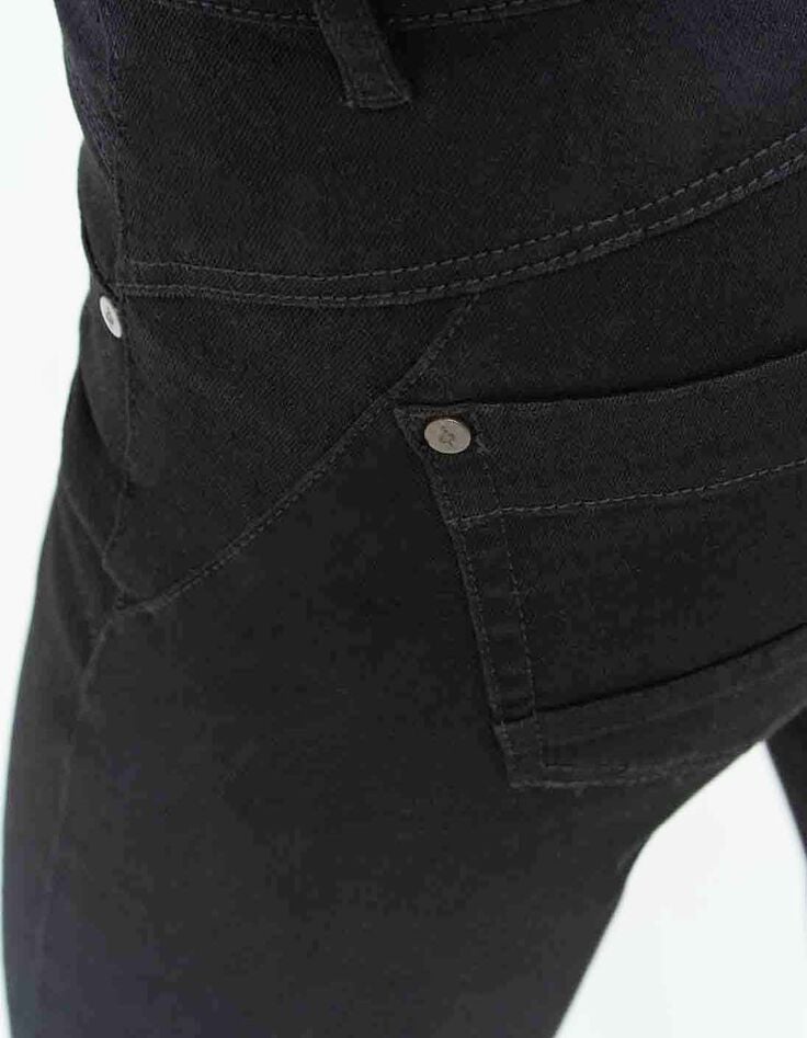 LE INDI - Jean slim noir 7/8ème effet push up-2