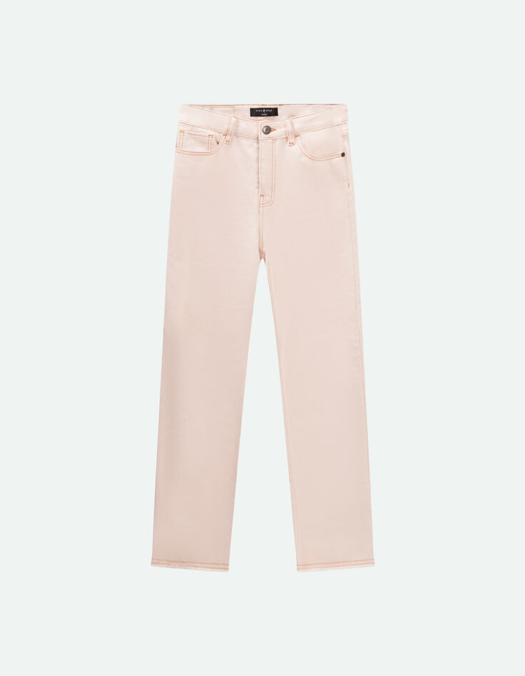 LE TAYLOR - Jean mom écru 7/8ème-1