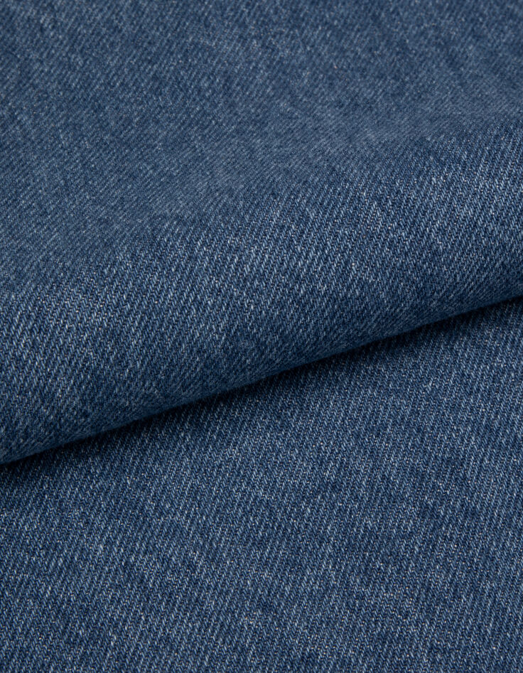 LE HAILEY - Jean flare bleu poches plaqu&eacute;es-4