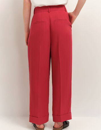 PUZZLE - Pantalon de costume cropped chilipepper-3