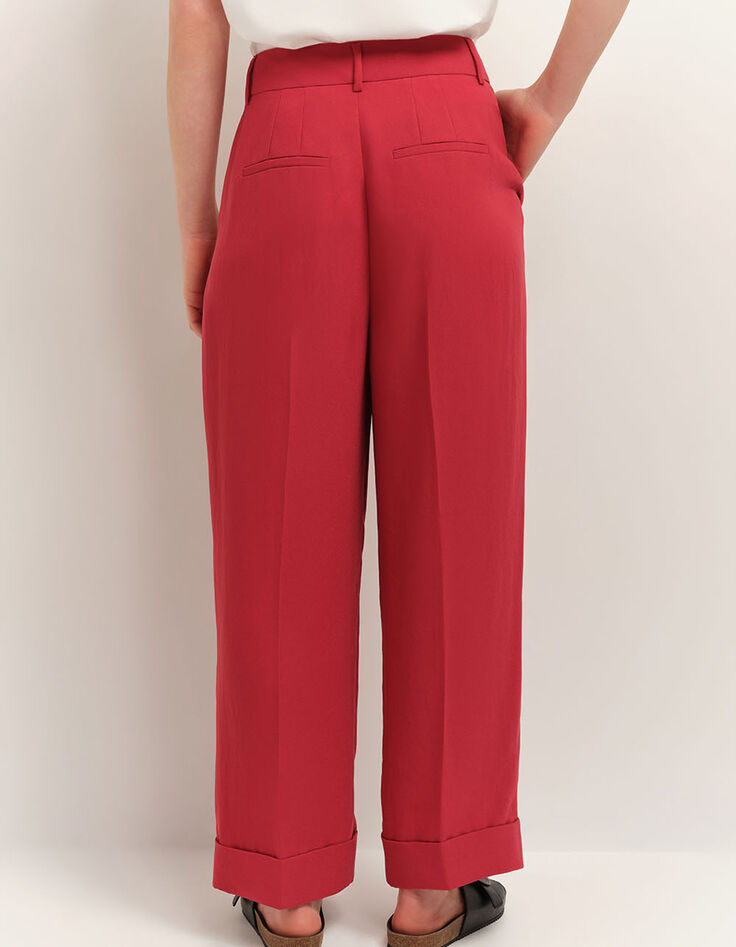 PUZZLE - Pantalon de costume cropped chilipepper-3