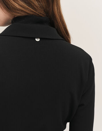 RAG - Combi longue noire &agrave; nouer c&ocirc;t&eacute;-3