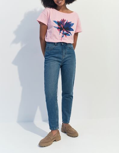 LE TAYLOR - Jean slouchy bleu waterless 7/8e  - One Step