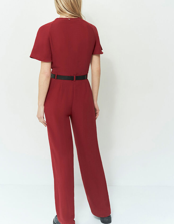 ROSIO - Combinaison pantalon droite tomette-2