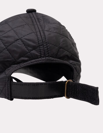 ALISE - Casquette noire matelassée-4