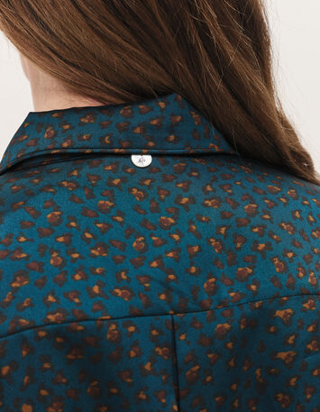 CHANEZ - Chemise sycamore à imprimé léopard d'hiver-4