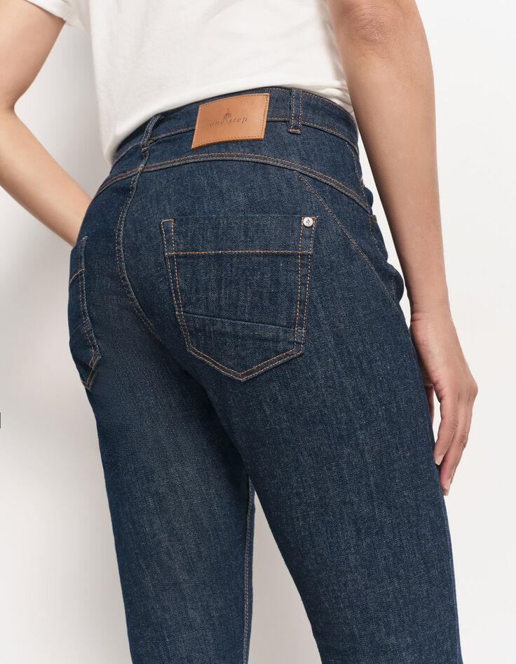 LE INDI - Jean slim marine 7/8ème effet push up-4 LE INDI - Jean slim marine 7/8ème effet push up-4