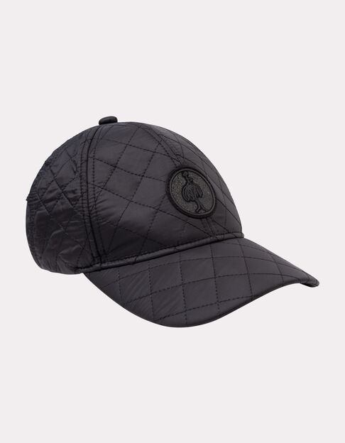 ALISE - Casquette noire matelassée - One Step