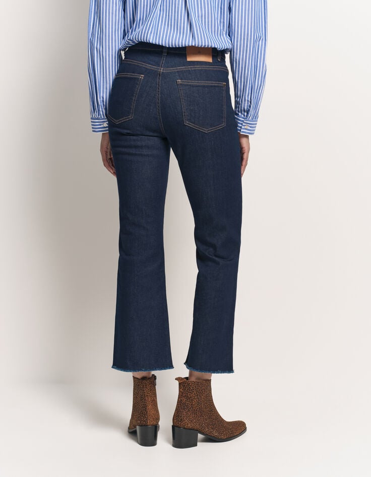 LE KARLIE - Jean bootcut marine waterless 7/8ème-3 LE KARLIE - Jean bootcut marine waterless 7/8ème-3
