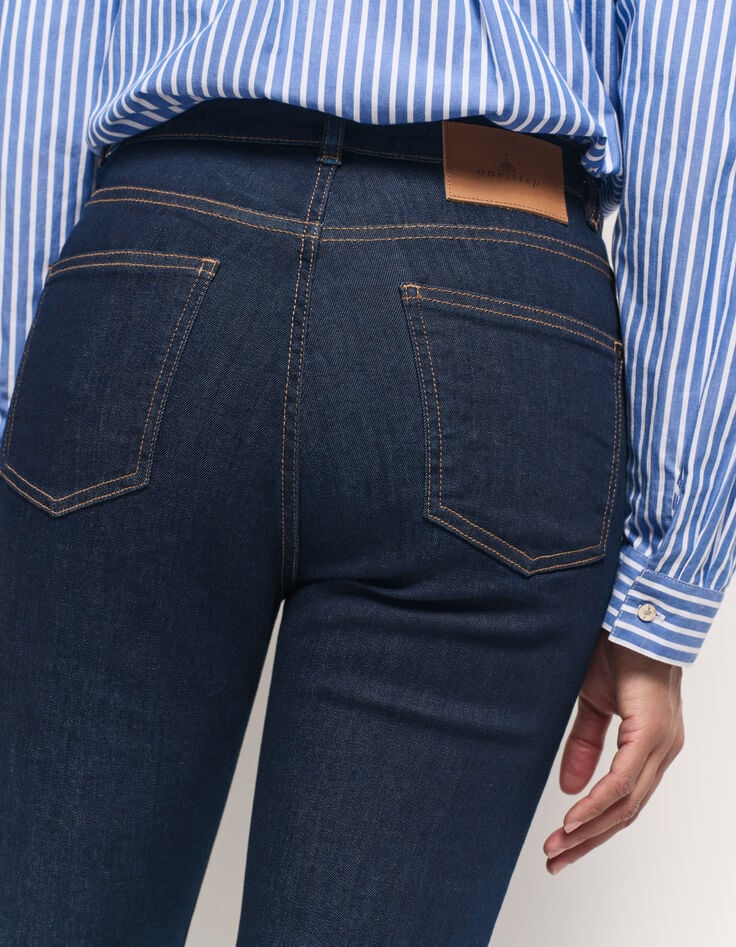LE KARLIE - Jean bootcut marine waterless 7/8ème-7 LE KARLIE - Jean bootcut marine waterless 7/8ème-7