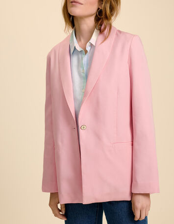 VILDAN - Veste de costume rose marshmallow-1