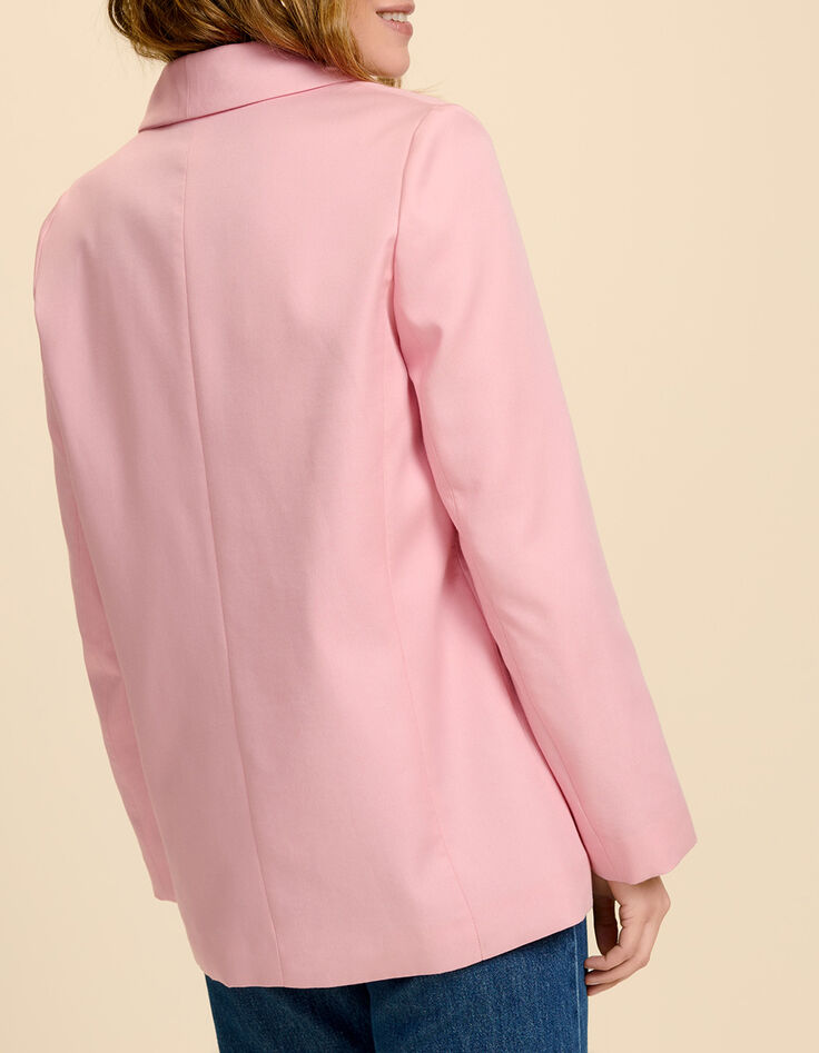 VILDAN - Veste de costume rose marshmallow-3