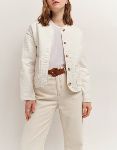 DICKA - Blouson écru matelassé - One Step