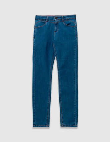 LE INDI - Jean slim medium wash 7/8ème effet push up-5 LE INDI - Jean slim medium wash 7/8ème effet push up-5