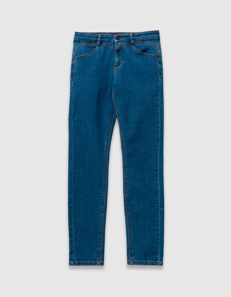 LE INDI - Jean slim medium wash 7/8ème effet push up-5 LE INDI - Jean slim medium wash 7/8ème effet push up-5