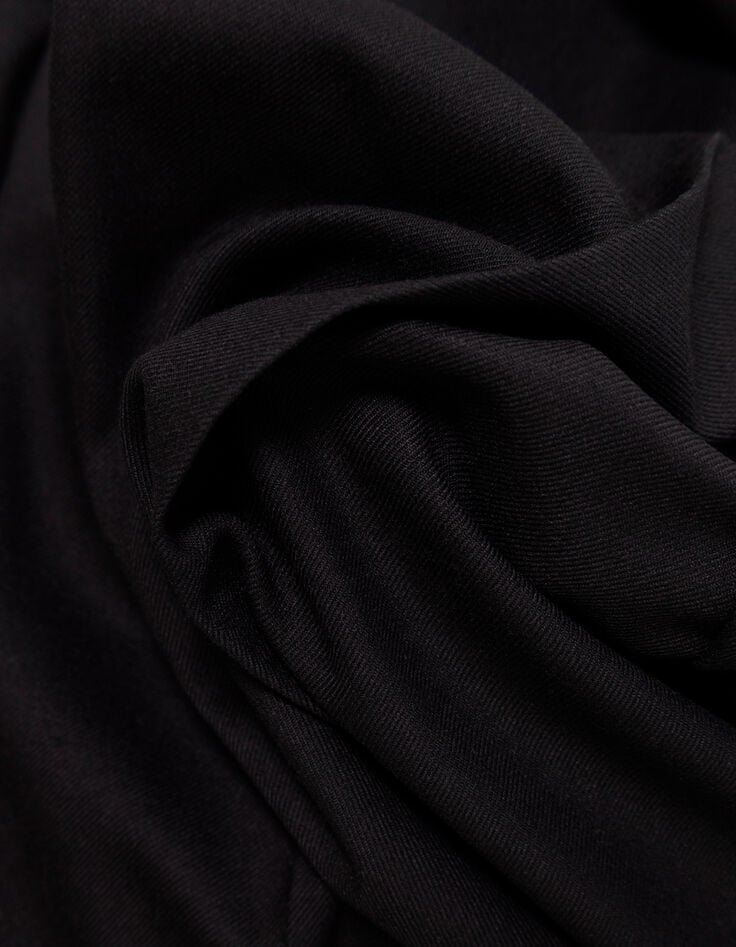 PIXI - Pantalon droit noir plis marqués-8 PIXI - Pantalon droit noir plis marqués-8