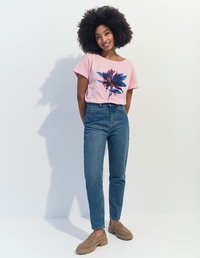 LE TAYLOR - Jean slouchy bleu waterless 7/8e  - One Step