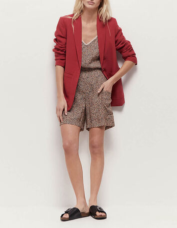 VARA - Veste de costume chilipepper en polyester recyclé-1