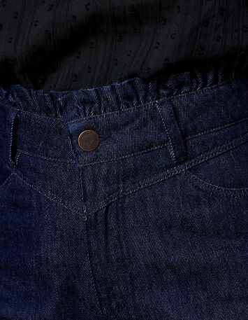 LE FAYE - Jean slouchy marine 7/8ème-4