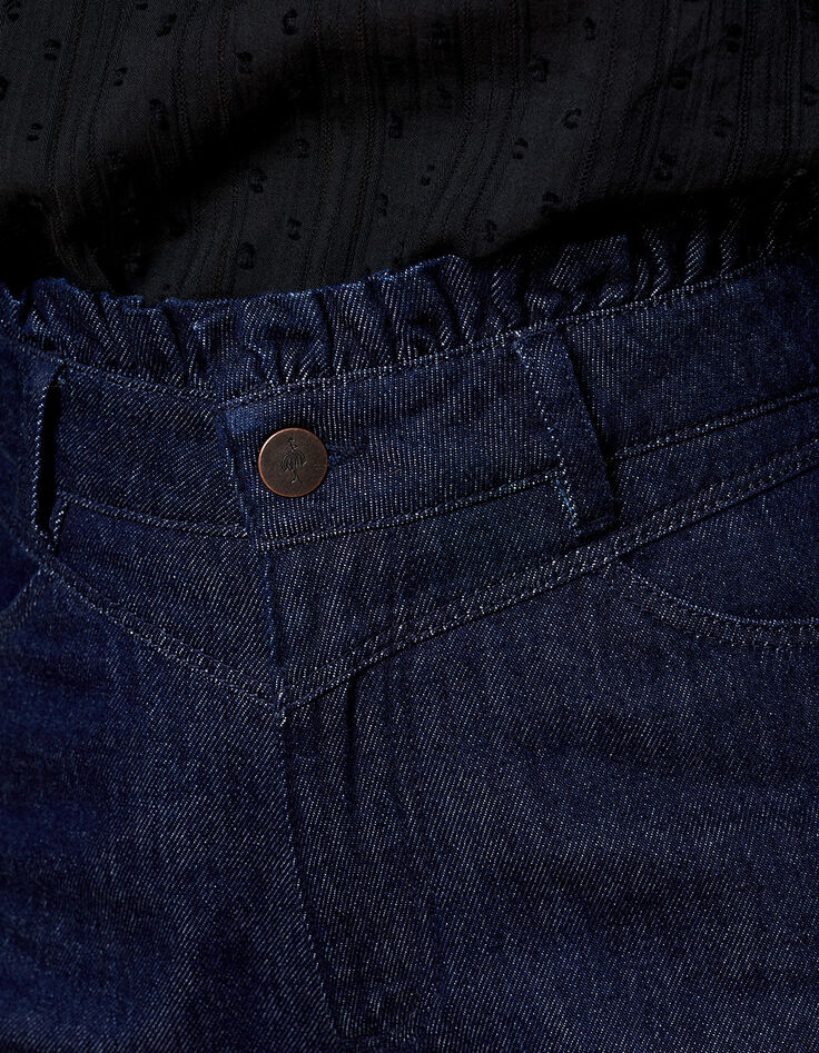 LE FAYE - Jean slouchy marine 7/8ème-4